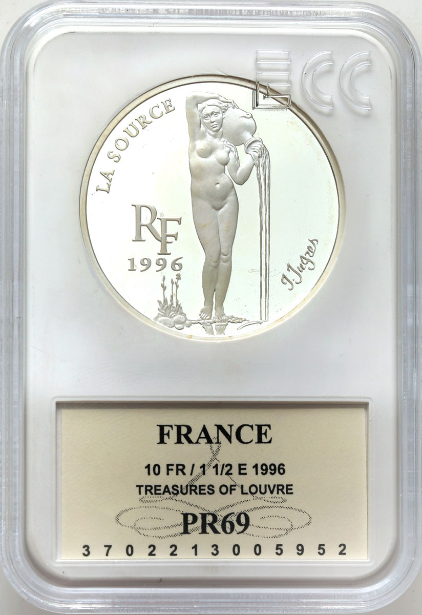 Francja. 10 franków 1996